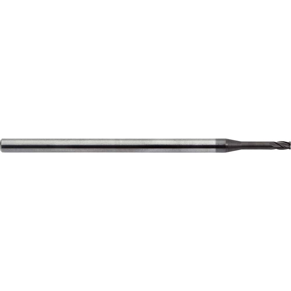 M.A. Ford - Corner Radius & Corner Chamfer End Mills; Mill Diameter (Inch): 1/16 ; Mill Diameter (Decimal Inch): 0.0625 ; End Type: Corner Radius ; Corner Radius (Inch): .010 ; Number of Flutes: 4 ; Material: Solid Carbide - Exact Industrial Supply