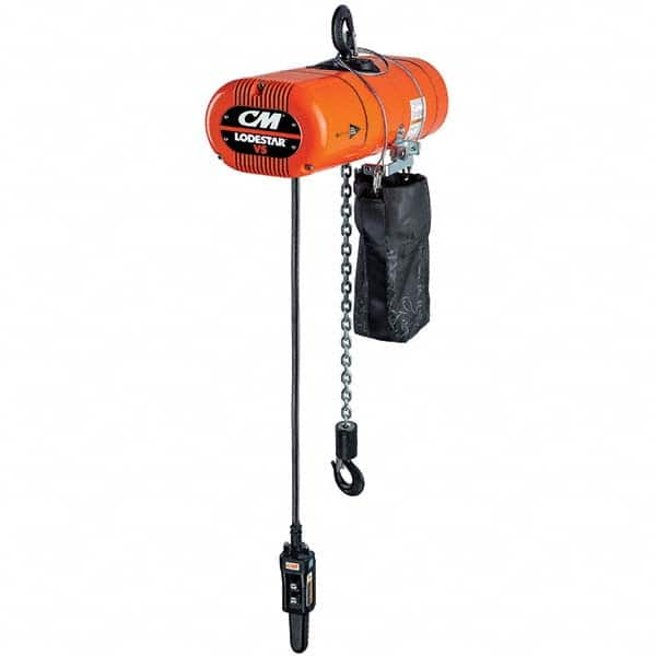 CM - Electric Hoists Type: Electric Hoist Load Capacity (Ton): 1/4 - Makers Industrial Supply