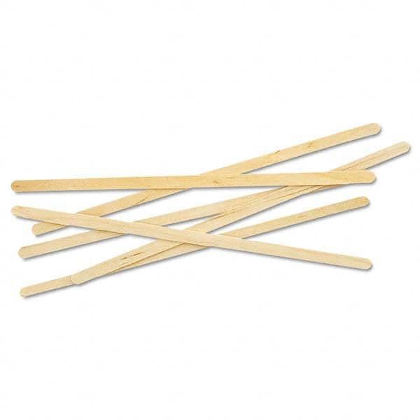 ECO PRODUCTS - Coffee, Tea & Accessories Breakroom Accessory Type: Coffee Stirrers Breakroom Accessory Description: Renewable Wooden Stir Sticks - 7" 1000/Pack 10 Pk/Carton - Makers Industrial Supply