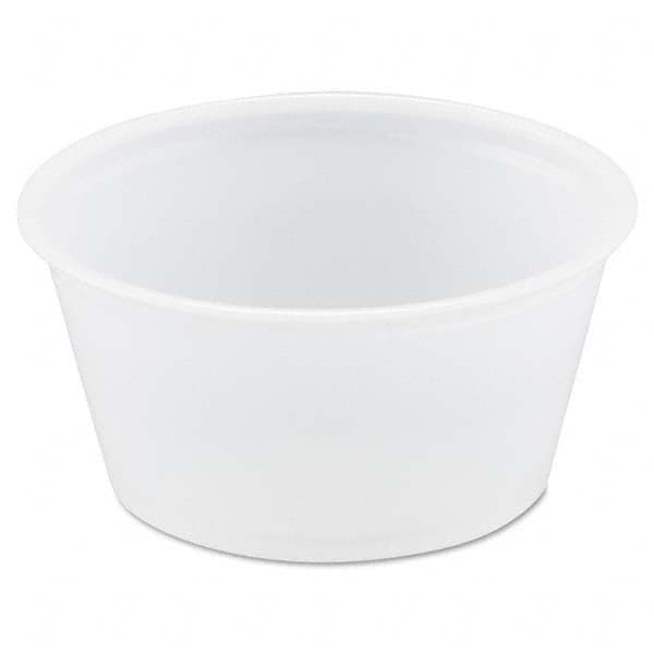 DART - Polystyrene Portion Cups, 2 oz, Translucent, 250/Bag, 10 Bags/Carton - Makers Industrial Supply