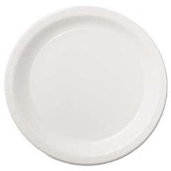 Hoffmaster - Coated Paper Dinnerware, Plate, 9", White, 50/Pack, 10 Packs/Carton - Makers Industrial Supply