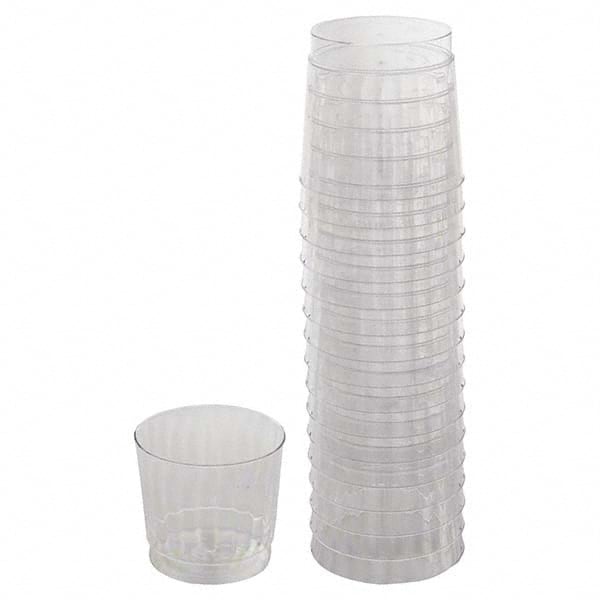 WNA - Classicware Tumblers, 9 oz, Plastic, Clear, Rocks Glass, 16/Bag, 15 Bag/Carton - Makers Industrial Supply