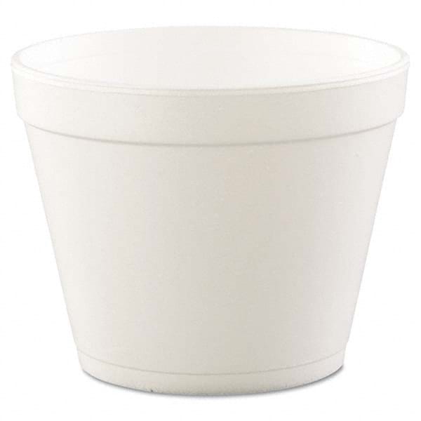 DART - Foam Containers, Foam, 24 oz, White, 25/Bag, 20 Bags/Carton - Makers Industrial Supply