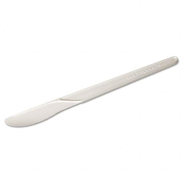 ECO PRODUCTS - Plantware Renewable & Compostable Knife - 6", 50/PK, 20 PK/CT - Makers Industrial Supply