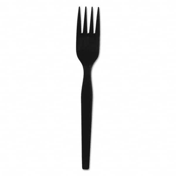 Dixie - SmartStock Plastic Cutlery Refill, Forks, 6", Black, 40/Pack, 24 Packs/CT - Makers Industrial Supply