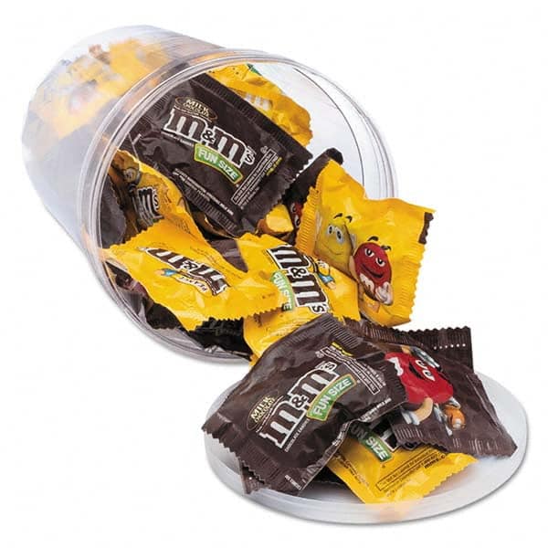 Office Snax - Snacks, Cookies, Candy & Gum Breakroom Accessory Type: Candy Breakroom Accessory Description: Candy Tubs, Chocolate and Peanut M&Ms, 1.75 lb Resealable Plastic Tub - Makers Industrial Supply