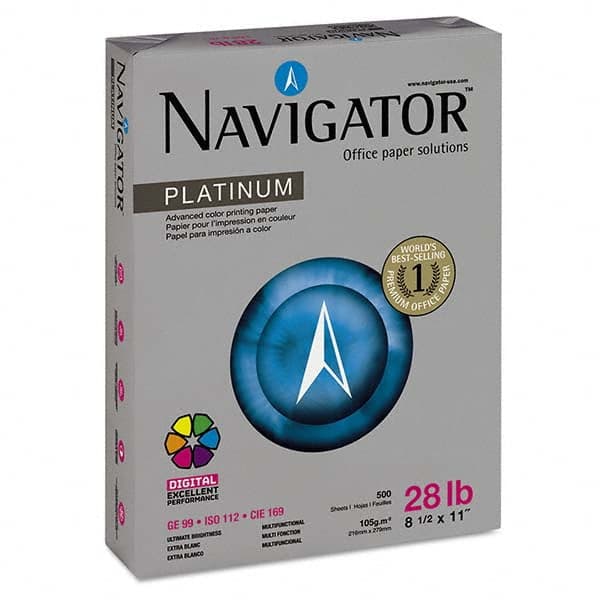 Navigator - Office Machine Supplies & Accessories Office Machine/Equipment Accessory Type: Copy Paper For Use With: Copiers; Fax Machines; Laser Printers - Makers Industrial Supply