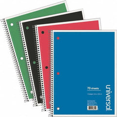 UNIVERSAL - Note Pads, Writing Pads & Notebooks Writing Pads & Notebook Type: Notebook Size: 10-1/2 x 8 - Makers Industrial Supply