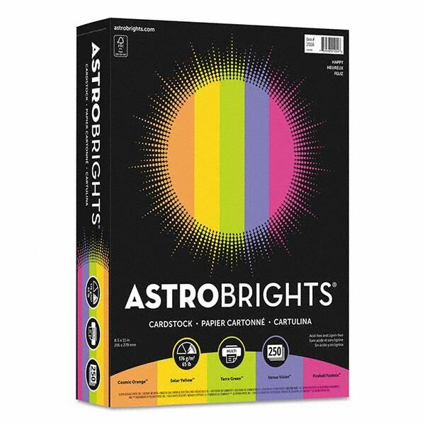 Astrobrights - Office Machine Supplies & Accessories Office Machine/Equipment Accessory Type: Card Stock For Use With: Copiers; Inkjet Printers; Laser Printers - Makers Industrial Supply