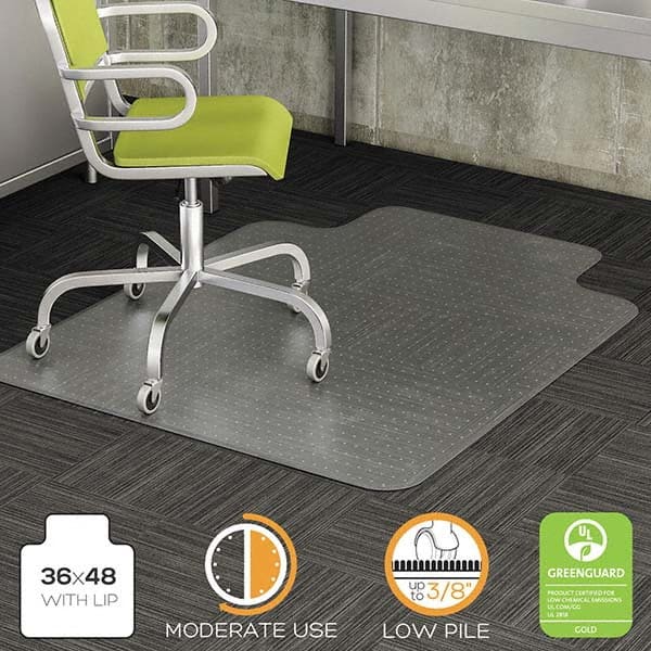 Deflect-o - Chair Mats Style: Beveled Edge Shape: Rectangular - Makers Industrial Supply