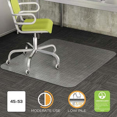 Deflect-o - Chair Mats Style: Beveled Edge Shape: Rectangular - Makers Industrial Supply