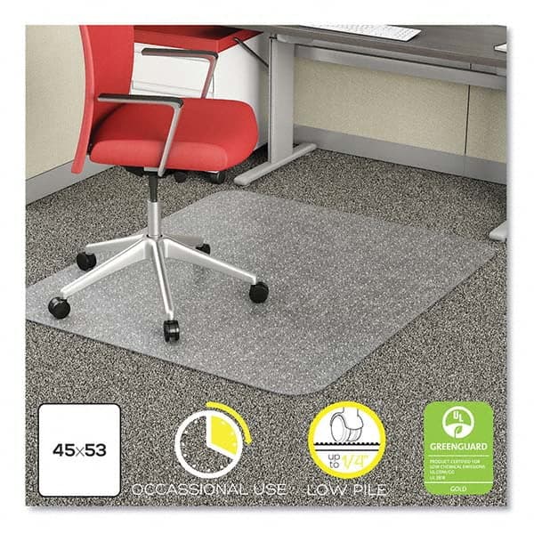 Deflect-o - Chair Mats Style: Straight Edge Shape: Rectangular - Makers Industrial Supply