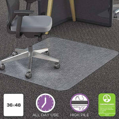 Deflect-o - Chair Mats Style: Straight Edge Shape: Rectangular - Makers Industrial Supply