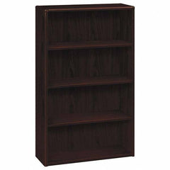 Hon - Bookcases Height (Inch): 57-1/8 Color: Mahogany - Makers Industrial Supply