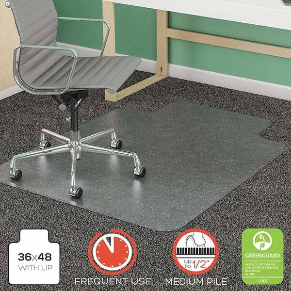 Deflect-o - Chair Mats Style: Beveled Edge Shape: Rectangular - Makers Industrial Supply