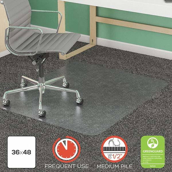 Deflect-o - Chair Mats Style: Straight Edge Shape: Rectangular - Makers Industrial Supply