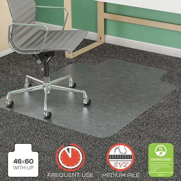 Deflect-o - Chair Mats Style: Beveled Edge Shape: Rectangular - Makers Industrial Supply