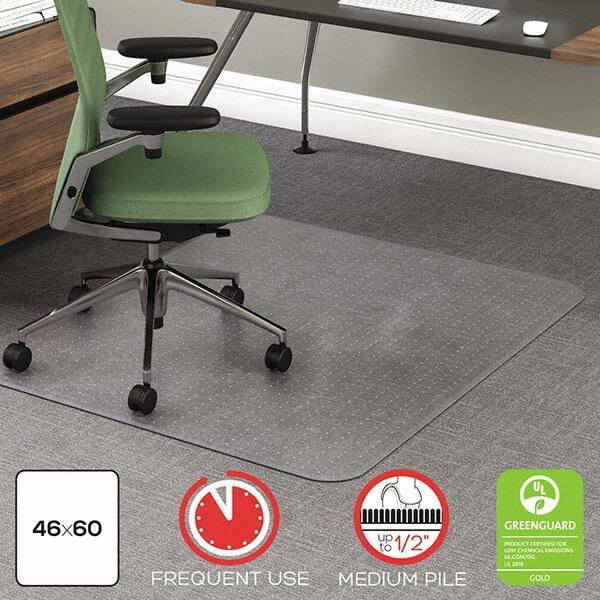 Deflect-o - Chair Mats Style: Beveled Edge Shape: Rectangular - Makers Industrial Supply