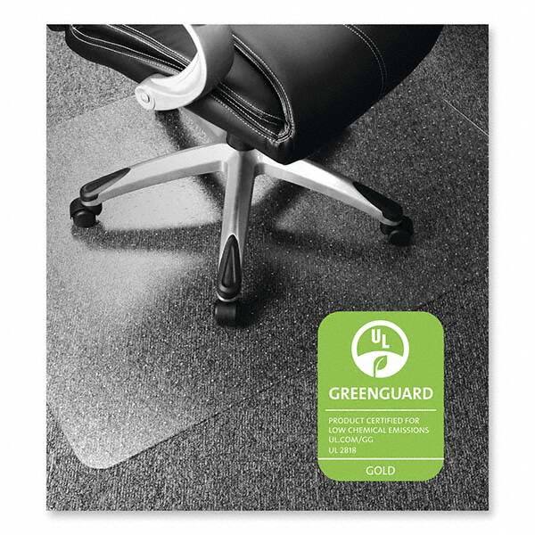 Floortex - Chair Mats Style: Straight Edge Shape: Rectangular - Makers Industrial Supply