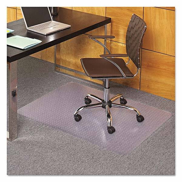 ES Robbins - Chair Mats Style: Straight Edge Shape: Rectangle - Makers Industrial Supply