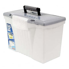 Storex - Compartment Storage Boxes & Bins Type: File Boxes-Portable Number of Compartments: 1.000 - Makers Industrial Supply