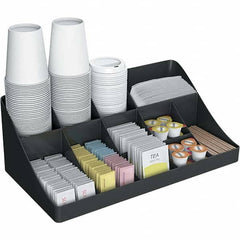 Mind Reader - Condiments & Dispensers Breakroom Accessory Type: Condiment Dispenser Breakroom Accessory Description: 11-Compartment Coffee Condiment Organizer - Makers Industrial Supply