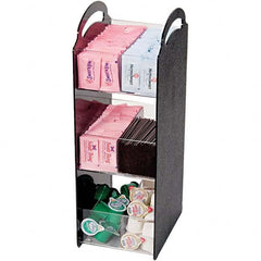 Vertiflex Products - Condiments & Dispensers Breakroom Accessory Type: Condiment Dispenser Breakroom Accessory Description: Compact Condiment Organizer - Makers Industrial Supply