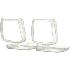 3M - Half & Full Facepiece Retainers, Covers & Adapters Type: Filter Retainer Color: Clear - Makers Industrial Supply