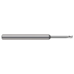 Harvey Tool - Square End Mills; Mill Diameter (Inch): 3/16 ; Mill Diameter (Decimal Inch): 0.1875 ; Length of Cut (Inch): 9/32 ; Length of Cut (Decimal Inch): 0.2810 ; Material: Solid Carbide ; Finish/Coating: Uncoated - Exact Industrial Supply