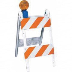 VizCon - Traffic Barricades Type: Type 2 Barricade Barricade Height (Inch): 45 - Makers Industrial Supply