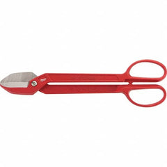 Milwaukee Tool - Snips Snip Type: Tinner's Snip Cut Direction: Straight - Makers Industrial Supply