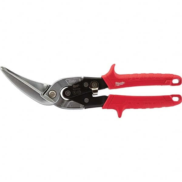 Milwaukee Tool - Snips Snip Type: Aviation Snip Cut Direction: Left - Makers Industrial Supply