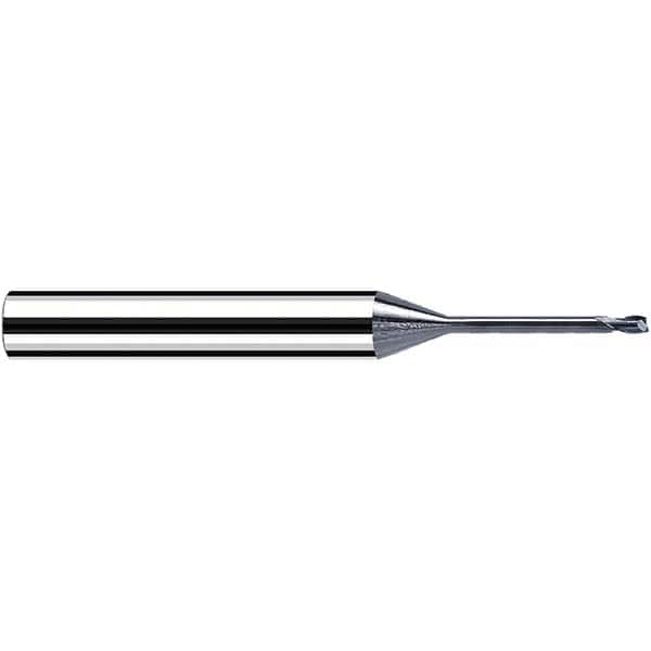 Fraisa - 3mm Diam 2 Flute Solid Carbide 0.2mm Corner Radius End Mill - Makers Industrial Supply