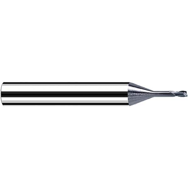 Fraisa - 1.2mm Diam 2 Flute Solid Carbide 0.2mm Corner Radius End Mill - Makers Industrial Supply