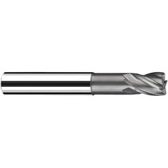 Fraisa - 5mm Diam 4 Flute Solid Carbide 0.2mm Corner Radius End Mill - Makers Industrial Supply