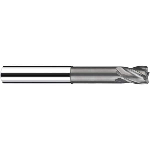 Fraisa - 6mm Diam 4 Flute Solid Carbide 1mm Corner Radius End Mill - Makers Industrial Supply