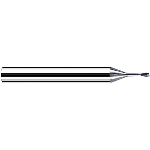 Fraisa - 1.5mm Diam 2 Flute Solid Carbide 0.2mm Corner Radius End Mill - Makers Industrial Supply