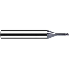 Fraisa - 0.8mm Diam 4 Flute Solid Carbide 0.1mm Corner Radius End Mill - Makers Industrial Supply