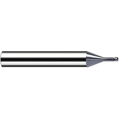 Fraisa - 2mm Diam 4 Flute Solid Carbide 0.2mm Corner Radius End Mill - Makers Industrial Supply