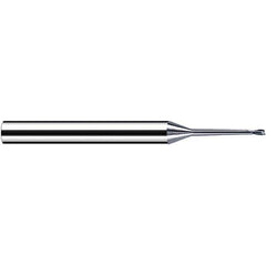 Fraisa - 0.8mm Diam 2 Flute Solid Carbide 0.1mm Corner Radius End Mill - Makers Industrial Supply