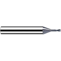 Fraisa - 2mm Diam 2 Flute Solid Carbide 0.2mm Corner Radius End Mill - Makers Industrial Supply