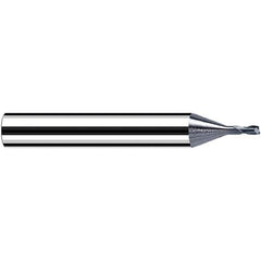 Fraisa - 1.2mm Diam 2 Flute Solid Carbide 0.2mm Corner Radius End Mill - Makers Industrial Supply