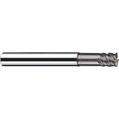 Fraisa - 3/8" Diam 4 Flute Solid Carbide 0.03" Corner Radius End Mill - Makers Industrial Supply