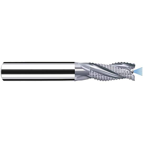 Fraisa - 8mm Diam, 18mm LOC, 3 Flute Solid Carbide Roughing Square End Mill - Makers Industrial Supply