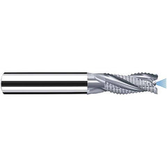 Fraisa - 10mm Diam, 22mm LOC, 3 Flute Solid Carbide Roughing Square End Mill - Makers Industrial Supply