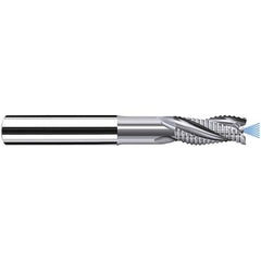 Fraisa - 25mm Diam, 50mm LOC, 3 Flute Solid Carbide Roughing Square End Mill - Makers Industrial Supply