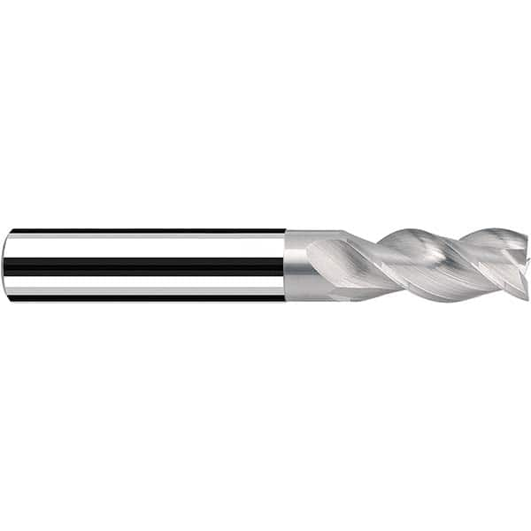 Fraisa - 1" Diam 3 Flute Solid Carbide 0.06" Corner Radius End Mill - Makers Industrial Supply