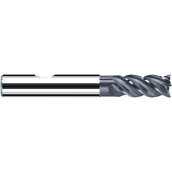 Fraisa - 20mm Diam 4 Flute Solid Carbide 0.2mm Corner Radius End Mill - Makers Industrial Supply