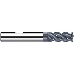 Fraisa - 4.5mm Diam 4 Flute Solid Carbide 0.1mm Corner Radius End Mill - Makers Industrial Supply