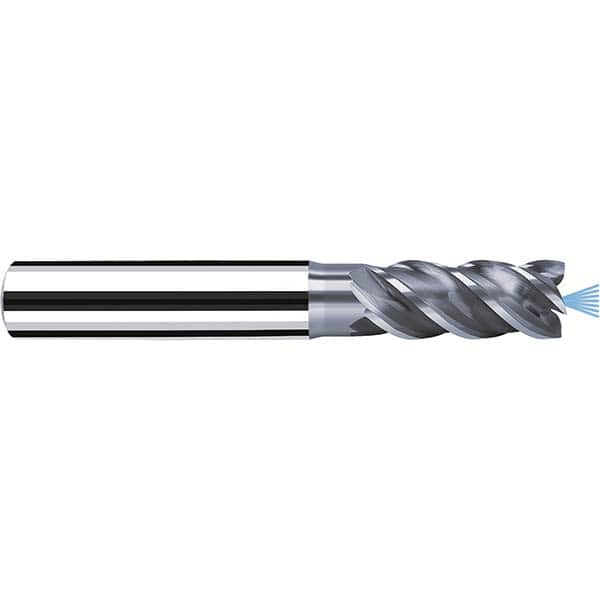 Fraisa - 5/8" Diam 4 Flute Solid Carbide 0.008" Corner Radius End Mill - Makers Industrial Supply